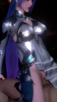 3D Big Boobs Cosplay Babe Wearing Hot Dress Got Fucked so Hard