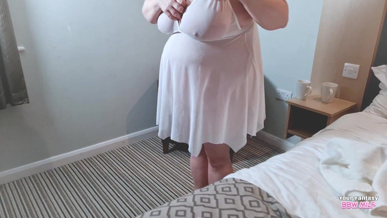 BBW_Wife: Môi âm hộ - cận cảnh (mẹ kế bbw trưởng thành tự nhiên...
