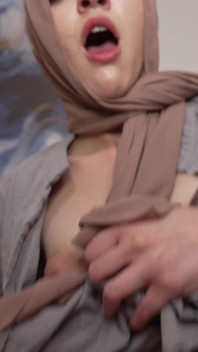 Hijab Princess Learns How to Suck Dick