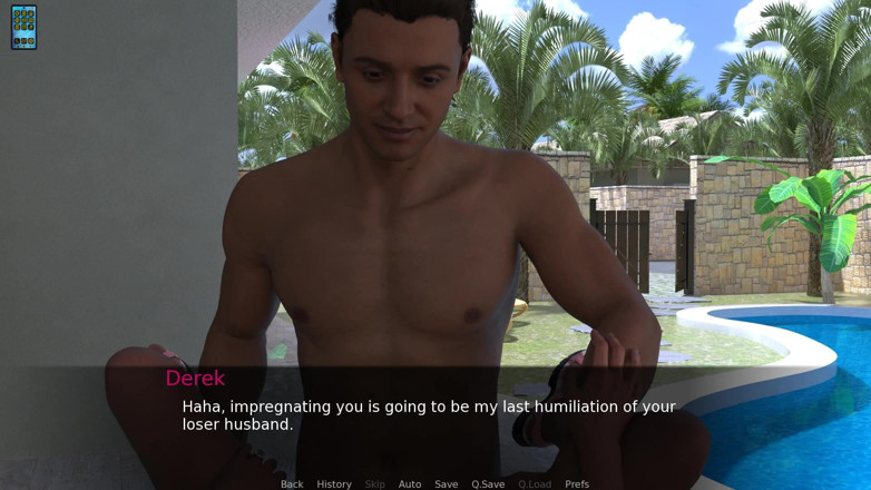 Dirty GamesXxX: Paradise City: esposa gostosa conta uma história para seu marido...
