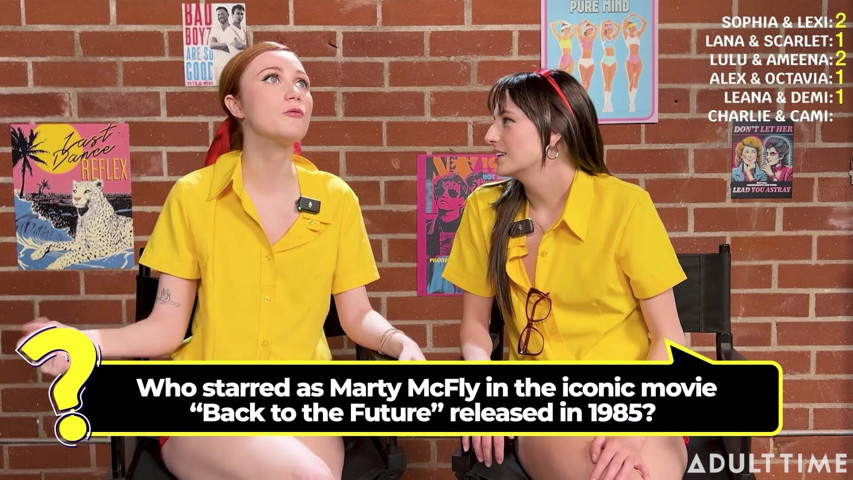 80's Trivia with the Cast of 'escape From Camp Conversion: a Girlcore Trilogy' | Adult Time (Adult Time Podcast)