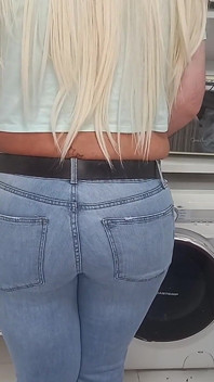 My Sexy Ass in Jeans with Tanlines
