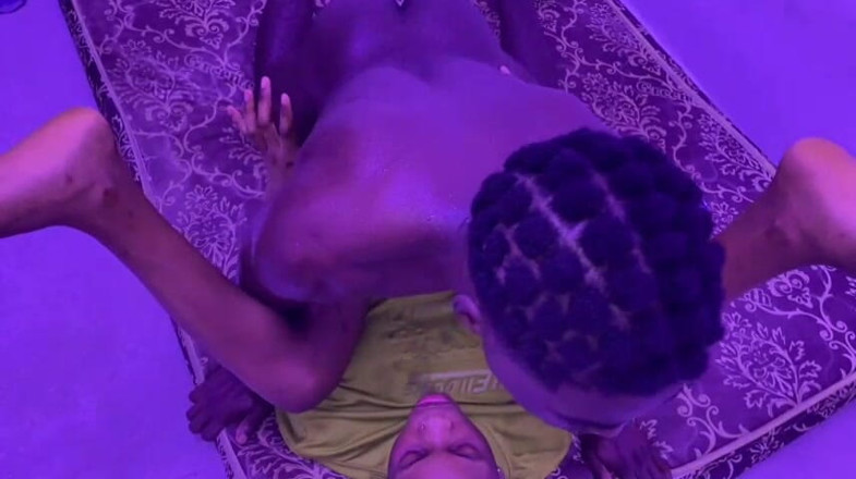 Horny Africans: Spread My Best Friend Legs Open and Filled Her Pussy...