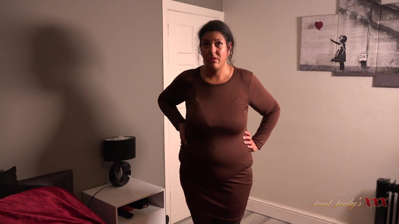Aunt Judy's XXX: AuntJudysXXX - Your Busty BBW Landlady Cassy Catches You with Her...
