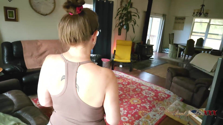 Aunt Judy's XXX: AuntJudysXXX - Horny Busty Mature Amateur MILF Autumn Fucks Her Contractor