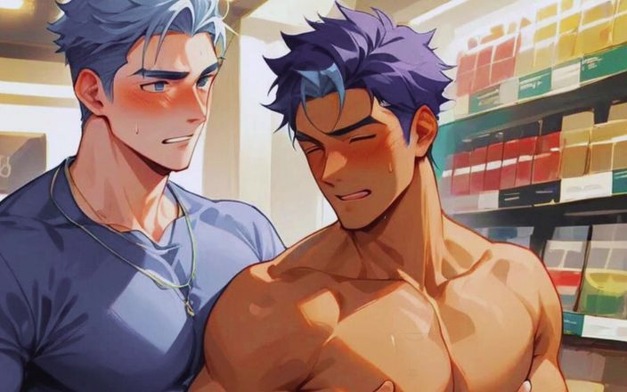 Real narrated fantasy: Anime Gay Hentay Kompilacja. Dużo gorącego i mokrego seksu gejowskiego...