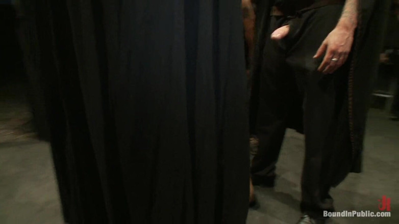 Bound in public: The Sacrificial Cum Whore - Halloween Update