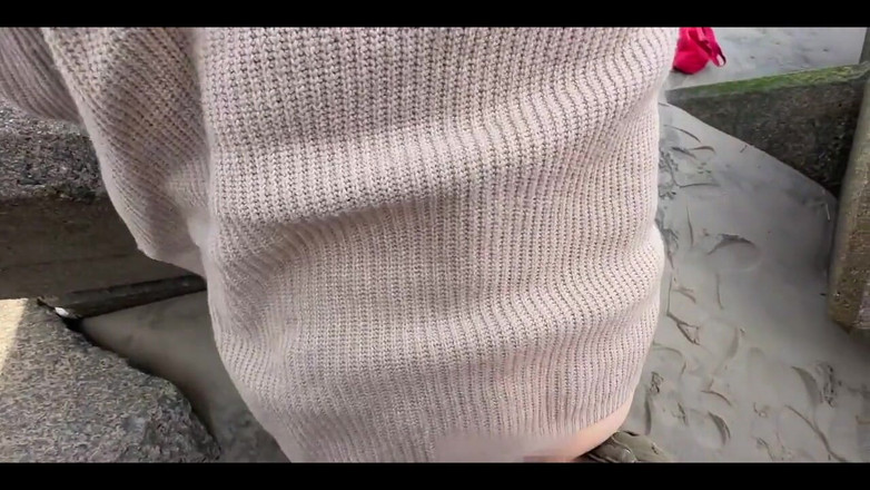 LuuLee0804: Первый секс на улице в полной уединении