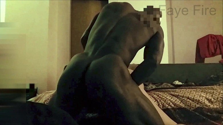 Faye Fire: Faye Fire dikongkek oleh tukang hitam- bahagian 1