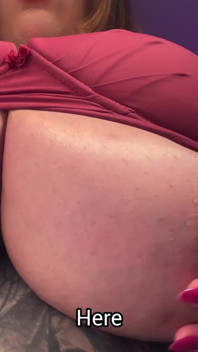 Big Breasts Overflowing From the Bra