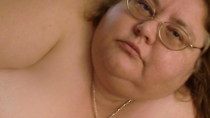 BBW nurse Vicki adventures with friends: Nude ssbbw eats mini burger for you teasing giantess