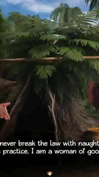 Treasure of Nadia: threesome in the jungle