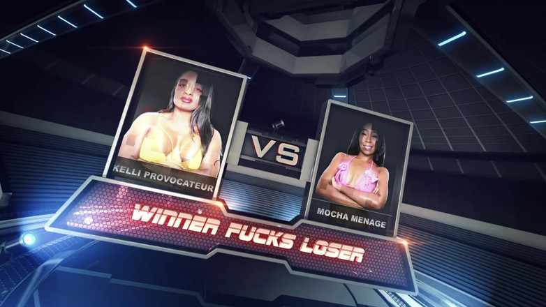 Evolved Fights Lez: Kelli ยั่วยวน Vs Mocha Menage มวยปล้ําหญิง