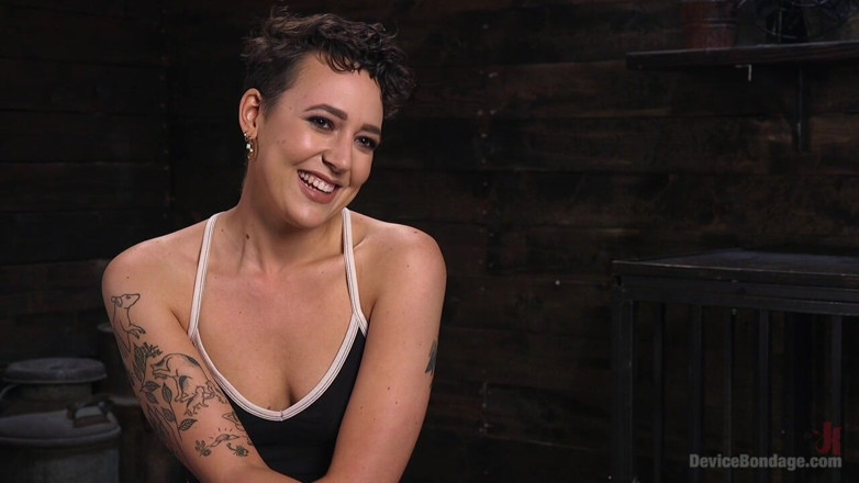 Kink: Sex Slave Lilith Luxe Humiliated with Head Shaving and Orgasms