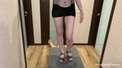 AnnyCandyPainboy: สาวถูก懲罰ควยบนโต๊ะรีดนม