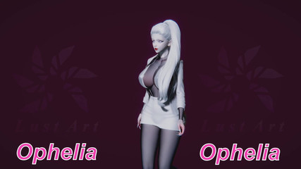 Lust art 3D: Sexig chef Ophelia Catwalk