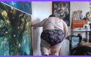 SSBBWLadyBrads: Seksuele ssbbw-strip in de slaapkamer