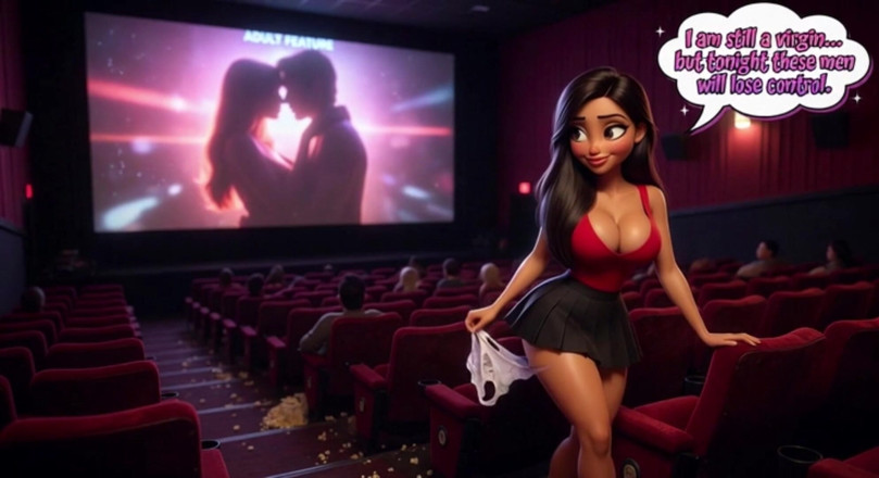 My night collection: Enteada Se Torna Virgem No Cinema Pornô Após Desejo Proibido...