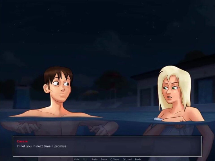 Dirty GamesXxX: Summertime Saga: hot sexy blonde girl from the pool ep.24