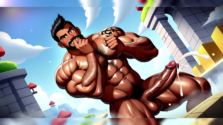 Erotic Man: Hot Men in Mario World Uncensored