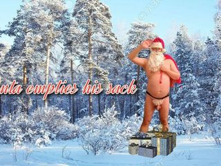 Chubby Masturbator: Santa अपने बोरे खाली करो