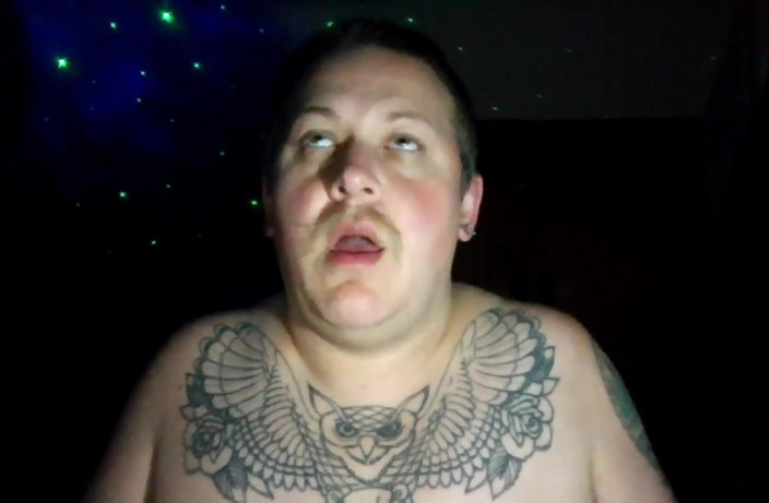 SoftBakedAfterDark: Gordo cachondo trans - cabalgando y con cuerda