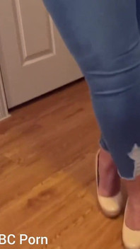 Pissing My Self Hubby Pissing on My Big Booty