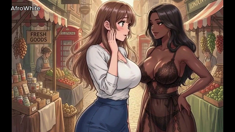 Afrowhite: Il Cartone Animato Hentai Generato Da Ai Di Una Studentessa...