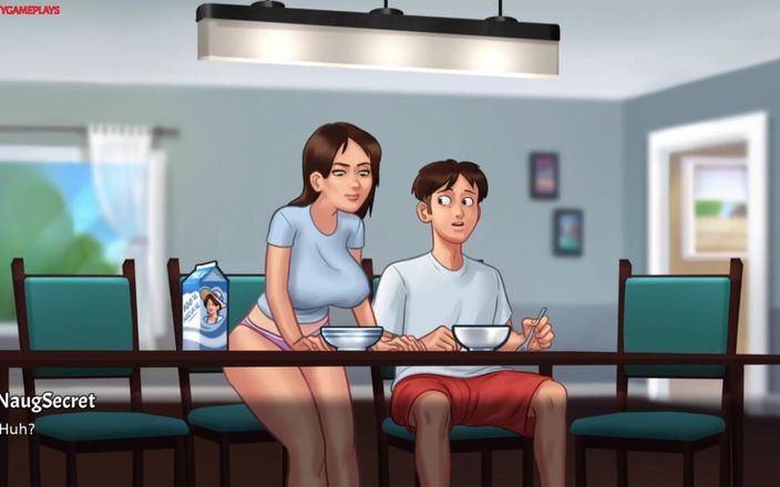 Naughty gameplays: セクシーな巨乳の女の子ストリップショー&amp;デカ尻プレイ、ホットな痴女がぽっちゃり系セクシーボディで彼をからかう - サマータイム佐賀06