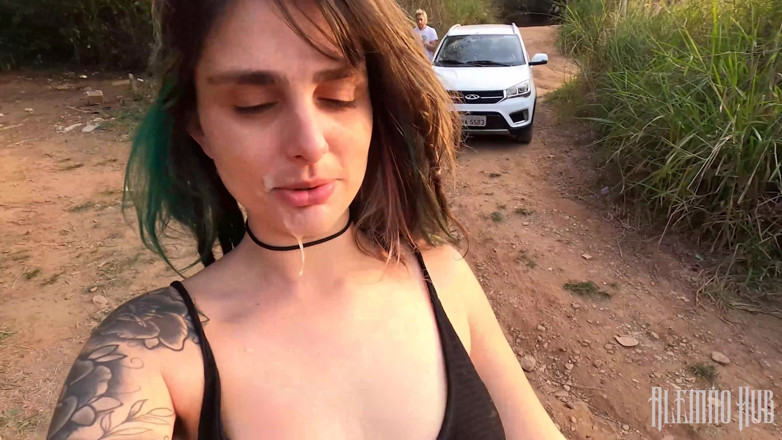 Alemao Hub: ドレッド・ホットが濡れてファックして、私たちはその行為に巻き込まれそうになったので、見に来てください!