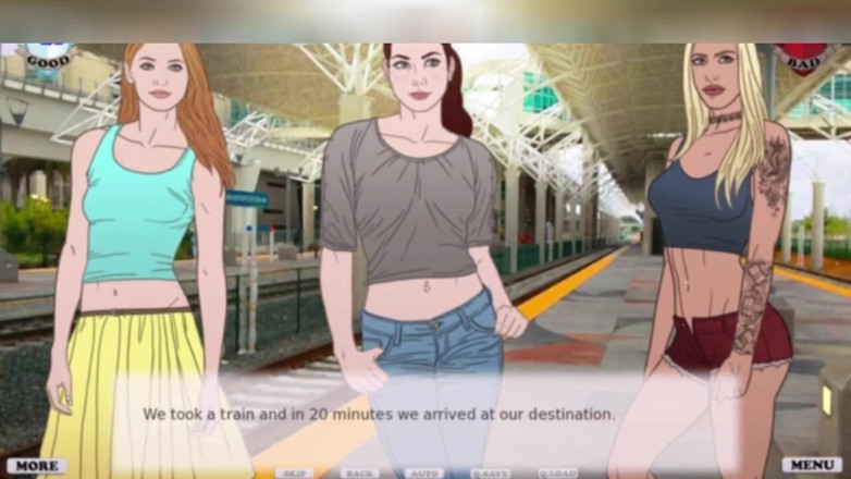3DXXXTEEN2 Cartoon: 해변 여행. 3D 포르노 만화 섹스