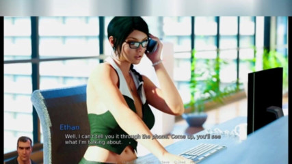 3DXXXTEEN2 Cartoon: Anna gets relief at her workplace. 3D porn cartoon sex