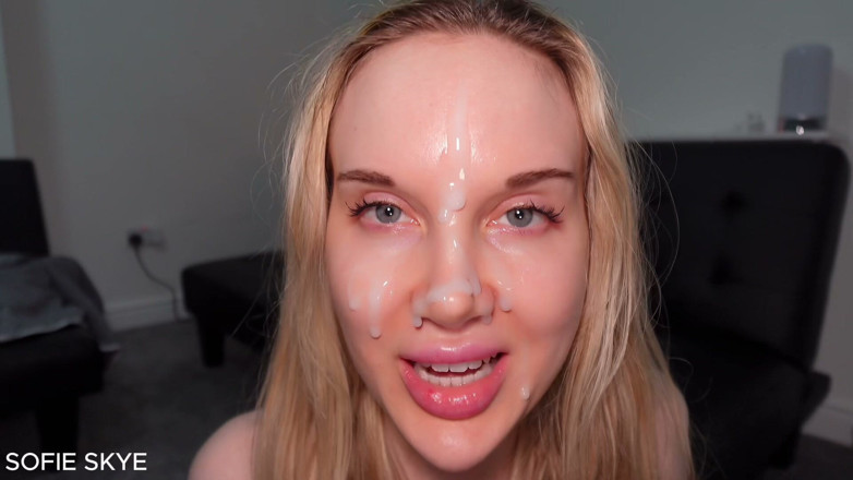Sofie Skye: Free Use Submissive Slut Handjob Cum Facial - Sofie Skye