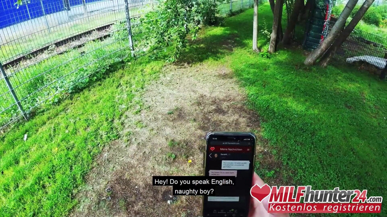 MILF Hunter 24: Safada foda encontro para Harleen van Hynten em um parque!...