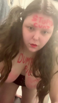 Shaking Udders Dumb Fat Pig Humiliation