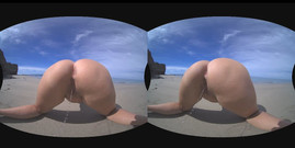 Emma Voyeur: VR veřejné čůrání holky na pláži