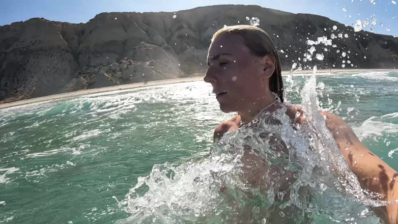 Sav Moolah: Facial Na Praia De Nudismo