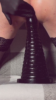 Extreme Cone Dildo Anal Compilation - Bouncing Gaping Cumming