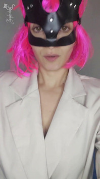 Explore My Pleasure with My Kitty Mask and Big Tits