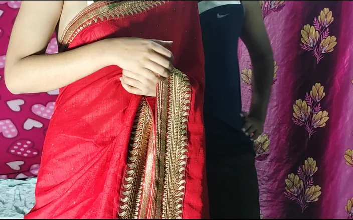 KavitaBhabhi: Huge Boobs Indian MILF Strips Saree Choli and Fucks with...