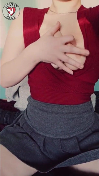 MyLovelyDove: Hairy pussy masturbating. Cumming from my Vibro toy