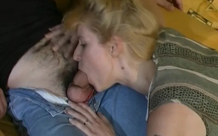 German Amateur Videos: Amateur Blondie From Germany Riding and Sucking Cock
