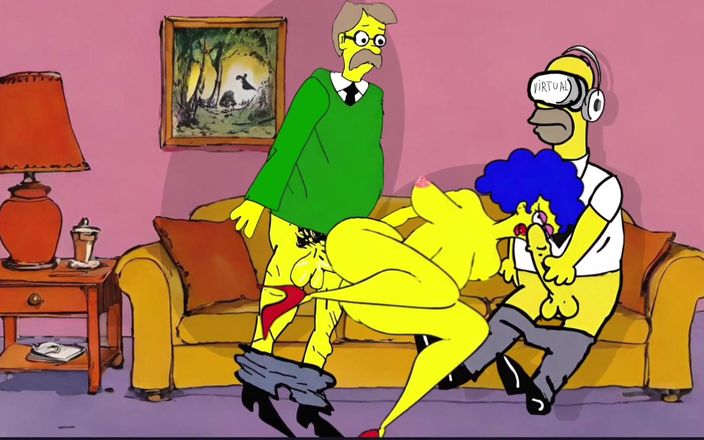 Octopussy Lovers Club: Сосед трахает замужнюю домохозяйку, пока ее муж смотрит порно