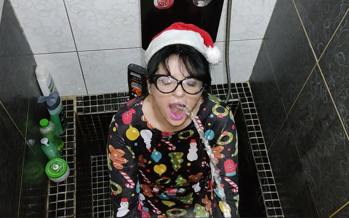 Toilet Mommy: Kencing dalam mulut teman wanita jalang saya