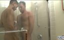 Men network: MEN - Mario Costa, Parker Perry hit the showers after a...