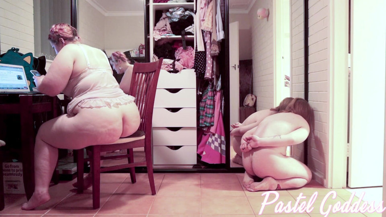 PastelGoddess: Slave sniffs farts during corner time