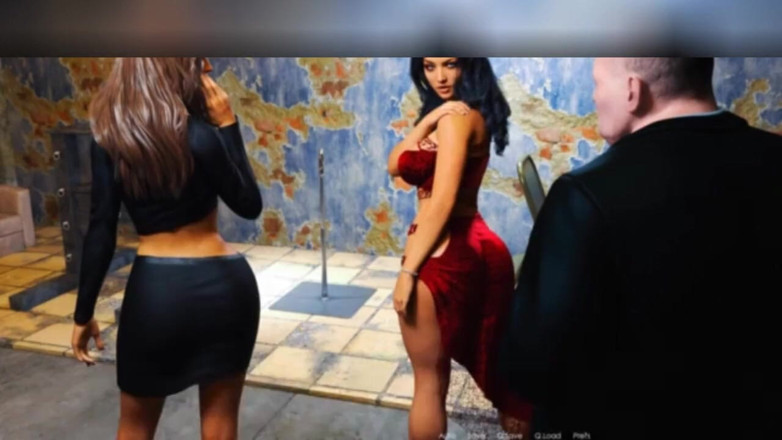3DXXXTEEN2 Cartoon: Anna goûte deux trios différents. Porno 3D - dessin animé sexe
