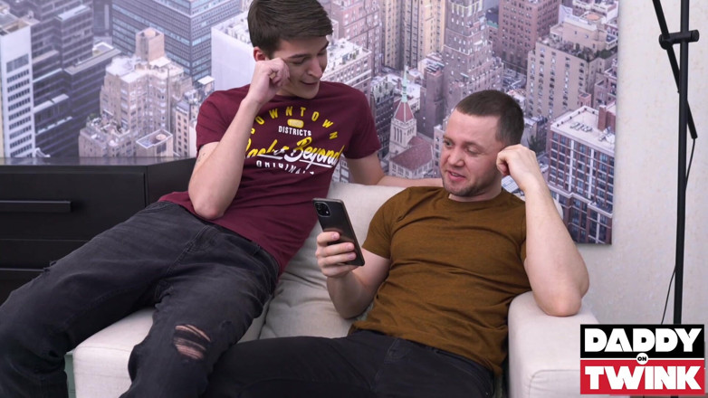 Daddy On Twink: Daddyontwink Hot Bottom Chris Palmer Barebacked by Dan Digiron