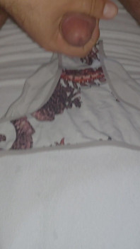 I Ejaculate Into the Panties My Wife Is Going to Wear While She Is in the Bathroom.