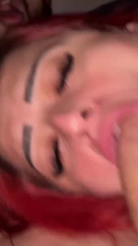 Little Slut Obeys in Punishment with Cock in the Throat - POV Blowjob with Gagging and Real Submission